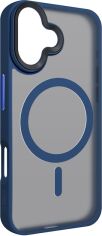 Акція на Панель ArmorStandart Uniq MagSafe для Apple iPhone 16 Dark Blue від Rozetka