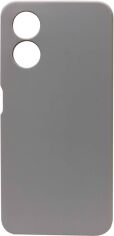 Акція на Панель DM Silicone Case Full Camera (AAA) для OPPO A17 Agate Grey від Rozetka