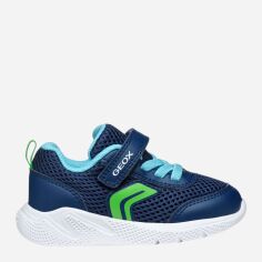Акція на Дитячі кросівки з підсвіткою для хлопчика Geox B Sprintye Boy B454UC01454-CF43U 22 Темно-сині від Rozetka