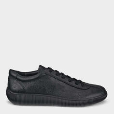 Акція на Чоловічі кеди низькі Ecco Soft Zero M 53776401001 45 Чорні від Rozetka