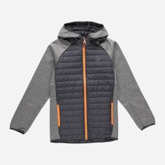 Акція на Підліткова демісезонна куртка для хлопчика Jack & Jones GD-00068282 176 см Темно-сіра від Rozetka