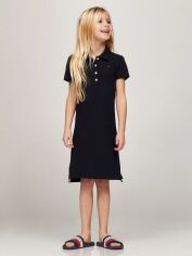Акція на Підліткова літня сукня для дівчинки Tommy Hilfiger 405575531 164 см Синя від Rozetka