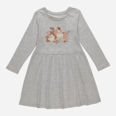 Акція на Дитяче плаття для дівчинки C&A GD-00126617 110 см Сіре від Rozetka