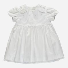 Акція на Дитяча святкова сукня для дівчинки Chicco GD-00091717 68 см Біла від Rozetka