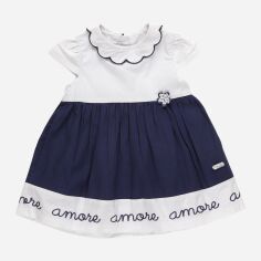 Акція на Дитяче літнє плаття для дівчинки Chicco GD-00092230 68 см Комбіноване від Rozetka