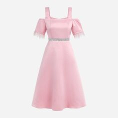 Акція на Підліткова святкова сукня для дівчинки SHEIN GD-00118462 162 см Світло-рожева від Rozetka