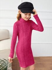 Акція на Підліткове плаття для дівчинки SHEIN GD-00136269 140 см Рожеве від Rozetka