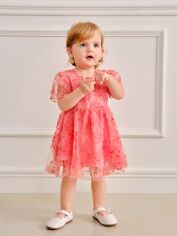 Акція на Дитяче літнє плаття для дівчинки SHEIN GD-00137891 92-98 см Коралове від Rozetka