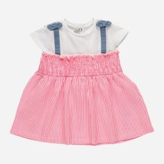 Акція на Дитяча літня сукня для дівчинки Chicco GD-00092826 68 см Комбінована від Rozetka