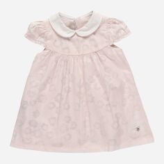 Акція на Дитяче літнє плаття для дівчинки Chicco GD-00092827 74 см Пудрове від Rozetka
