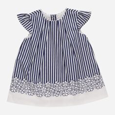 Акція на Дитяче літнє плаття для дівчинки Chicco GD-00092229 68 см Синє від Rozetka