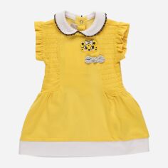 Акція на Дитяче літнє плаття для дівчинки Chicco GD-00092244 68 см Жовте від Rozetka