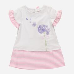 Акція на Дитяче літнє плаття для дівчинки Chicco GD-00092246 68 см Біле від Rozetka