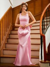 Акція на Підліткова ошатна сукня для дівчинки SHEIN GD-00117943 176 см Світло-рожева від Rozetka