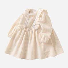 Акція на Дитяча сукня для дівчинки SHEIN GD-00138824 92 см Кремова від Rozetka