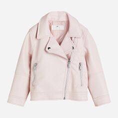 Акція на Дитяча демісезонна куртка-косуха для дівчинки H&M 1207104002c20 128 см Рожева від Rozetka