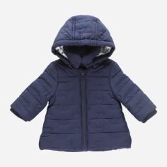 Акція на Дитяча куртка демісезонна для дівчинки Chicco GD-00092797 80 см Темно-синя від Rozetka