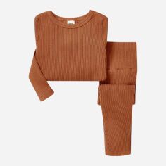 Акція на Дитяча піжама для хлопчика SHEIN GD-00138823 92 см Коричнева від Rozetka
