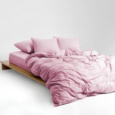 Акція на Комплект постільної білизни Mirson Полуторний Євро 160х220 см 003 Rose Soft Touch of Satin від Rozetka