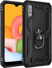 Акція на Панель BeCover Military для Samsung Galaxy A01 SM-A015 Black від Rozetka