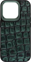 Акція на Панель Harder Kaiju Skin для Apple iPhone 15 Pro Green від Rozetka