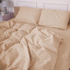 Акція на Підковдра MirSon Royal Soft Stripe 30-0025 Roland 160х220 см від Rozetka