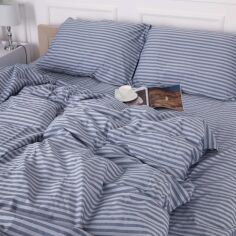 Акція на Підковдра MirSon Royal Soft Stripe 30-0030 Georgia 160х220 см від Rozetka