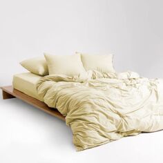 Акція на Наволочка MirSon Soft Touch of Satin Сатин 014 Light yellow 50x70 см від Rozetka
