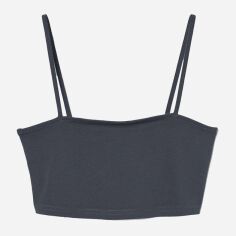 Акція на Топ жіночий H&M XAZ330175WTCY M Сірий від Rozetka