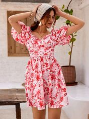 Акція на Плаття коротке літнє жіноче SHEIN GD-00150127 S Комбіноване від Rozetka