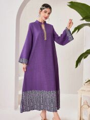 Акція на Плаття жіноче SHEIN GD-00150263 S Фіолетове від Rozetka
