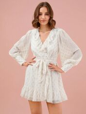 Акція на Плаття коротке літнє жіноче SHEIN GD-00147722 M Біле від Rozetka