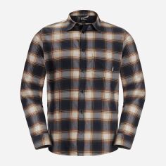 Акція на Сорочка чоловіча Jack Wolfskin Wanderweg Shirt M 1403801_C0413 2XL Різнокольорова від Rozetka