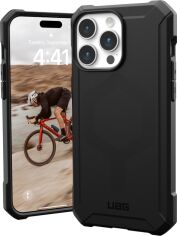 Акція на Панель UAG Essential Armor Magsafe для Apple iPhone 15 Pro Max Black від Rozetka