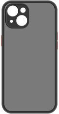 Акція на Панель Make Frame для Apple iPhone 15 Plus Matt Black (MCF-AI15PLBK) від Rozetka