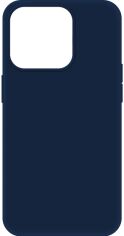 Акція на Панель Make Silicone для Apple iPhone 15 Pro Navy Blue (MCL-AI15PNB) від Rozetka