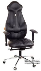 Акція на Крісло Kulik System Imperial з індивідуальною прошивкою Black від Rozetka