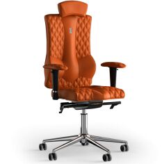 Акція на Крісло Kulik System Elegance Помаранчеве (10-901-WS-MC-0210) від Rozetka
