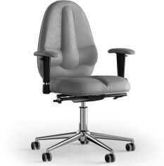 Акція на Крісло Kulik System Classic Сріблясте (12-909-BS-MC-0316) від Rozetka