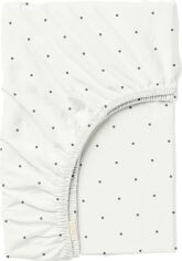 Акція на Простирадло на резинці Cosas Mini Dots Grey Milk Полуторне 140 x 200 + 20 см Ранфорс від Rozetka