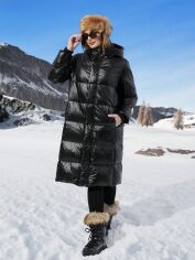 Акція на Куртка жіноча SHEIN GD-00132443 S Чорна від Rozetka