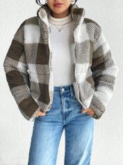 Акція на Куртка жіноча SHEIN GD-00153354 XS Різнокольорова від Rozetka