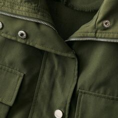 Акція на Куртка жіноча SHEIN GD-00133747 L Хакі від Rozetka