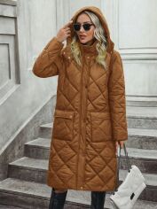 Акція на Куртка жіноча SHEIN GD-00113347 M Бежева від Rozetka