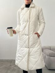 Акція на Пальто жіноче SHEIN GD-00100257 S Біле від Rozetka