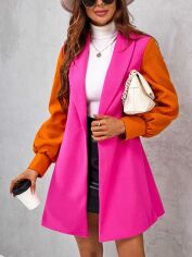 Акція на Пальто жіноче SHEIN GD-00159713 M Різнокольорове від Rozetka