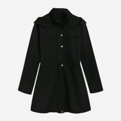 Акція на Пальто жіноче SHEIN GD-00131612 4XL Чорне від Rozetka