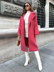 Акція на Пальто жіноче SHEIN GD-00143173 L Рожеве від Rozetka