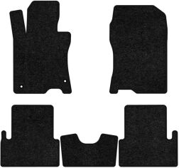 Акція на Ворсові килимки EVAtech Standard в салон авто для Acura TSX (CU2) 2008-2014 2 покоління Sedan USA Чорний кант від Rozetka