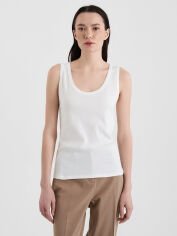 Акція на Майка жіноча United Colors of Benetton 3GA2DH010-101 L Біла від Rozetka